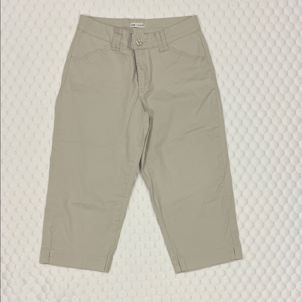 Lee Tan Cropped Pants size 6